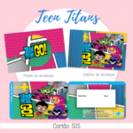Arquivo Cartão SUS TEEN TITANS