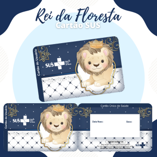 48 - REI DA FLORESTA. Arquivo Cartão SUS REI DA FLORESTA - Imagem 1