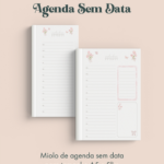 Arquivo Agenda sem Data Costura