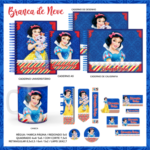 Arquivo Combo Escolar BRANCA DE NEVE
