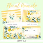 Arquivo Cartão SUS FLORAL AMARELO