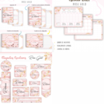 Arquivo Encadernação Baby Rose Gold
