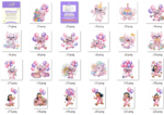 Kit Digital Stitch Aquarela 1 - Imagem 2