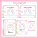 Arquivo Encadernaão Baby Arco Iris Menina
