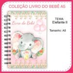 Arquivo Capa Livro do Bebê  ELEFANTE ROSA