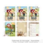 Arquivo Encadernação Baby Caderneta Fazendinha 2