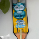 Arquivo Dia dos Professores Card Lápis Coruja Azul