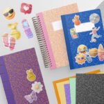 Arquivo Estampas e Adesivos para Composition Notebook