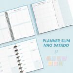 Arquivo Planner Slim  Não Datado - A5