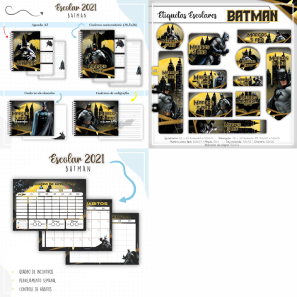 6 - Batman. Arquivo Encadernação Baby Batman - Imagem 1