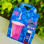 Arquivo Dia das Crianças Suporte Copo e Bolha de Sabão Stitch