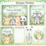 Arquivo Encadernação Baby BOSQUE MENINO