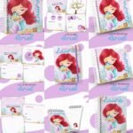 Arquivo Encadernação Baby Ariel Pequena Sereia