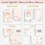 Arquivo Encadernação Baby Chuva de Amor Menina