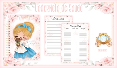 7 - Cinderela. Arquivo Caderneta de Saúde Cinderela - Imagem 1