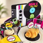 Arquivo Kit Aniversário Retrô - Festa na Bandeja - Mesa Posta