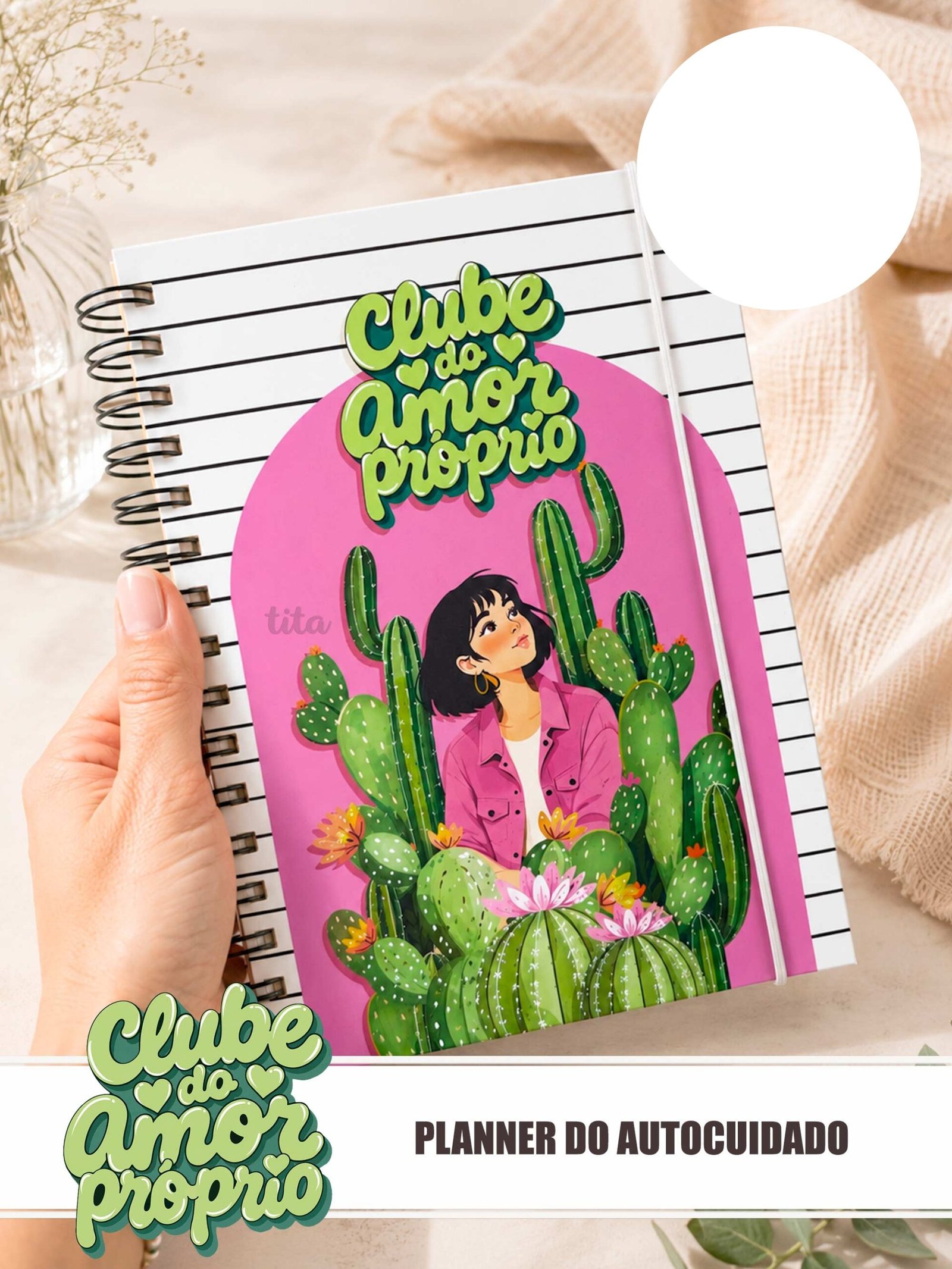 86-Cactos Autocuidado Arquivo Planner do AutoCuidado - Cactos - Imagem 1