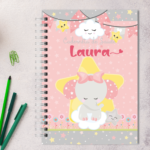 Arquivo Encadernação Baby  Elefante Baby Menina