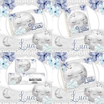 9-Lua Arquivo Encadernação Baby Lua - Imagem 1