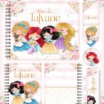 Arquivo Encadernação Baby Princesas Disney