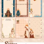 Arquivo Santos Papeis de Carta + Envelopes