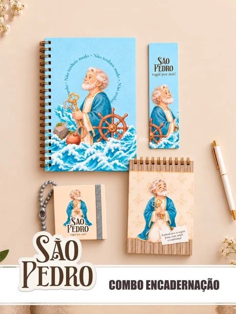 98-São Pedro Enc Arquivo Santo São Pedro Combo Encad. - Imagem 1