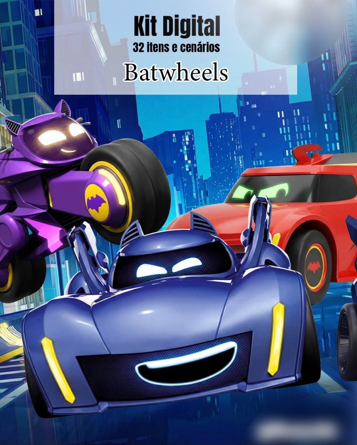 BatWheels Kit Digital Batwheels - Imagem 1