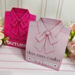 Arquivo Outubro Rosa Caixa Blusa Porta Bombom