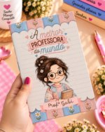 Arquivo Dia dos Professores Caderno Estilo Brochura A5 Menininhas - Imagem 6