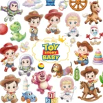 Kit Digital Bebê Toy Story