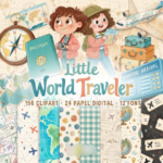 Kit Digital Little World Traveler