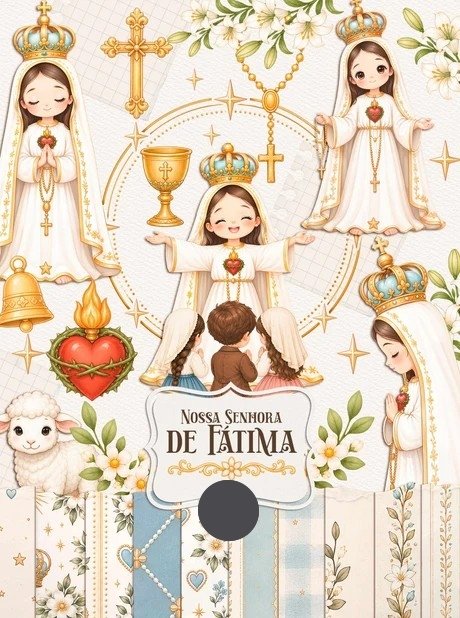Nossa Senhora de Fátima Kit Kit Digital Nossa Senhora da Fátima - Imagem 1
