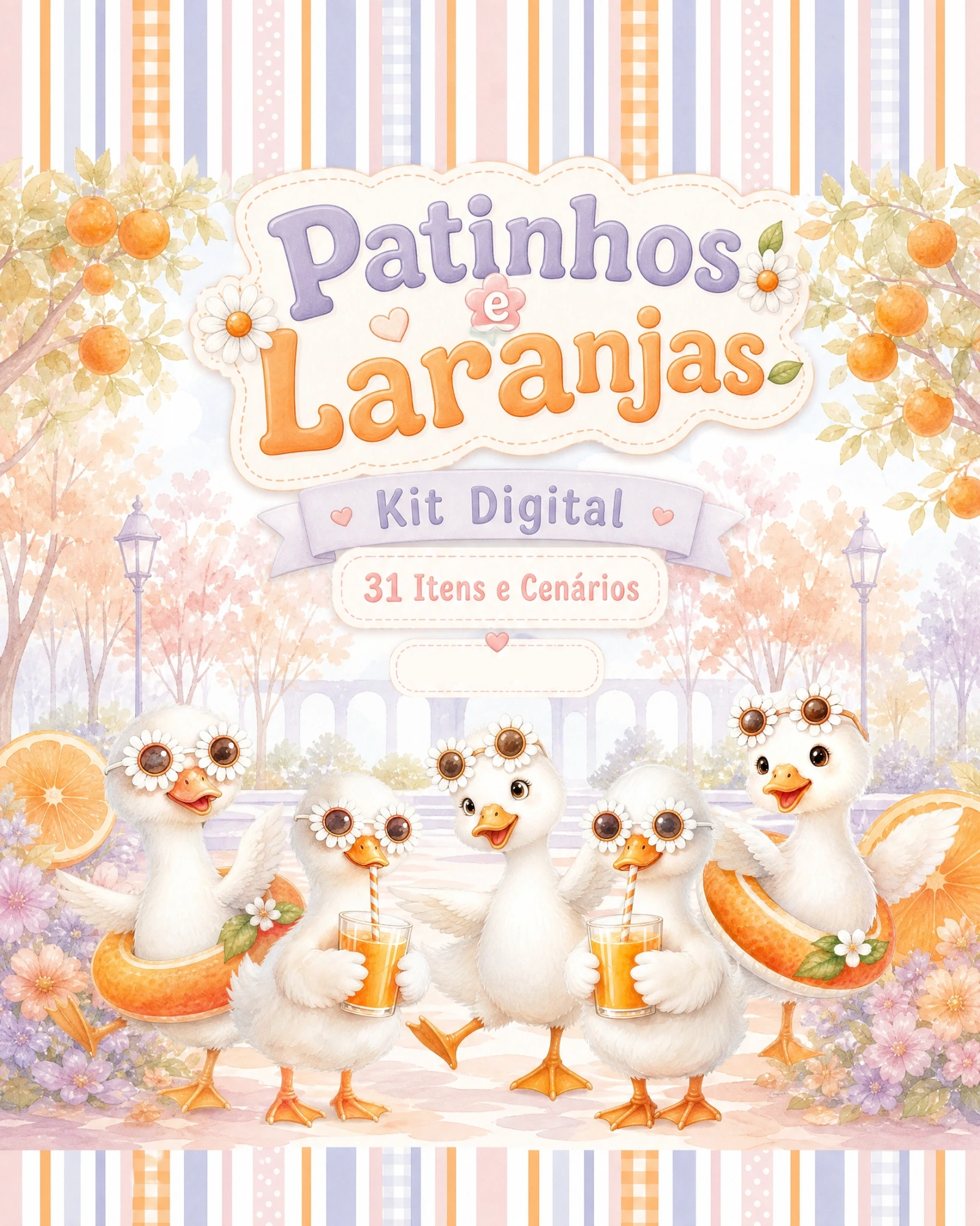 Patinhos e as Laranjas Kit Digital Patinhos e as Laranjas - Imagem 1