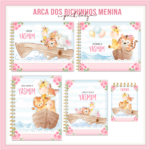 Arquivo Encadernaão Baby Arca de Noé Bichinhos