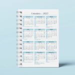 Arquivo Miolo Insert Calendario A5 2027 - 2028 - Imagem 3