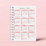 Arquivo Miolo Insert Calendario A5 2027 - 2028 - Imagem 5