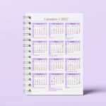 Arquivo Miolo Insert Calendario A5 2027 - 2028 - Imagem 6