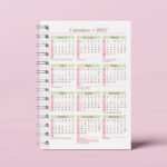 Arquivo Miolo Insert Calendario A5 2027 - 2028 - Imagem 7