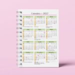 Arquivo Miolo Insert Calendario A5 2027 - 2028 - Imagem 9