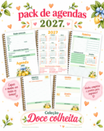 Arquivo Agenda 2027 Coleção Doce Colheita - Imagem 2