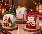 Arquivo Natal Caixa para Mini Panetone