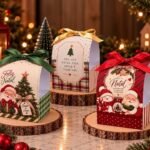 Arquivo Natal Caixa para Mini Panetone