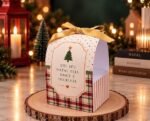 Arquivo Natal Caixa para Mini Panetone - Imagem 3