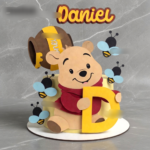 Arquivo Topo de Bolo Ursinho Pooh