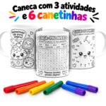 Arquivo Dia das Crianças Canecas Colorir - Imagem 10