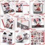 Arquivo Combo Escolar Minnie Vermel