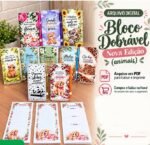 Arquivo Bloco Dobrável Animais