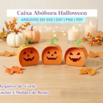 Arquivo Halloween Caixinha Abóbora