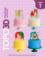 Arquivo Combo Topo de Bolo Cenário Vela