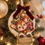Arquivo Natal Enfeite Árvore Rena